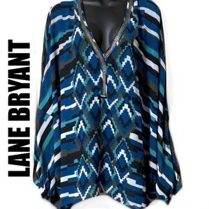 🌟SALE🌟🌼LANE BRYANT Sheer Kimono Style Top🌼